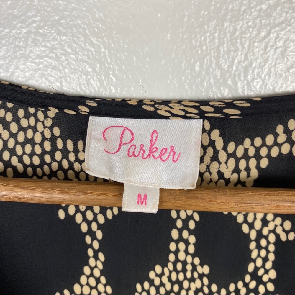 Parker Speckle Print Crossover Wrap Dress - Picture 2 of 4